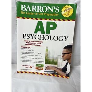 AP Psychology by Robert McEntarffer and Allyson Weseley (2016,‎ Trade Paperback,